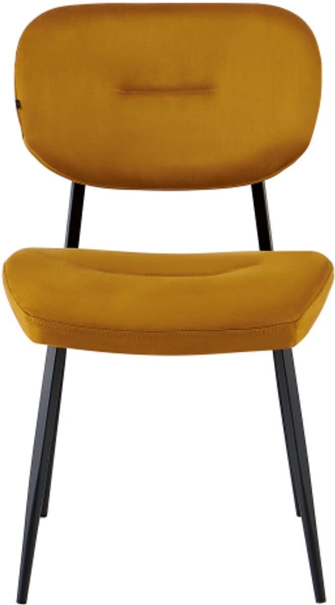 Eetkamerstoel Jonathan Cognac - eetkamerstoelen set van 2
