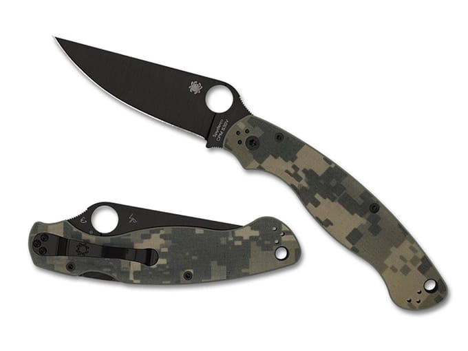 Spyderco Zakmes Military 2 Camouflage / Black CPM S30V PE