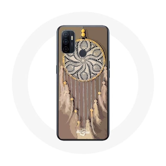 Coque Oppo A53 Attrape Rêve marron Capteur de Rêves