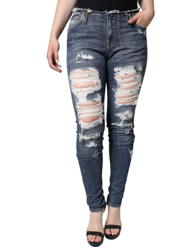 Versleten Skinny Jeans