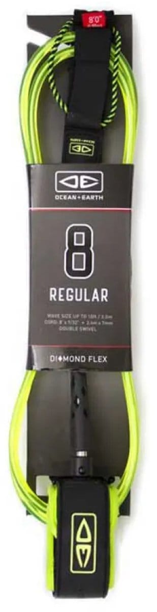 Ocean & Earth Regular Diamond Flexmoulded Surflijn Groen 8´0´´