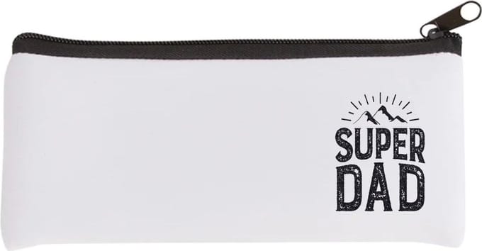 Akyol - super dad Etui - Papa - vader - cadeau - vaderdag - 20 bij 9 cm