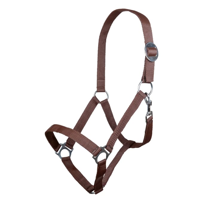 Halster -Stars Economy- donkerbruin Pony