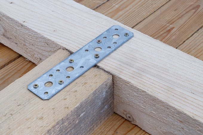 BGS Verbindingsplaat 180 x 40 x 2 mm