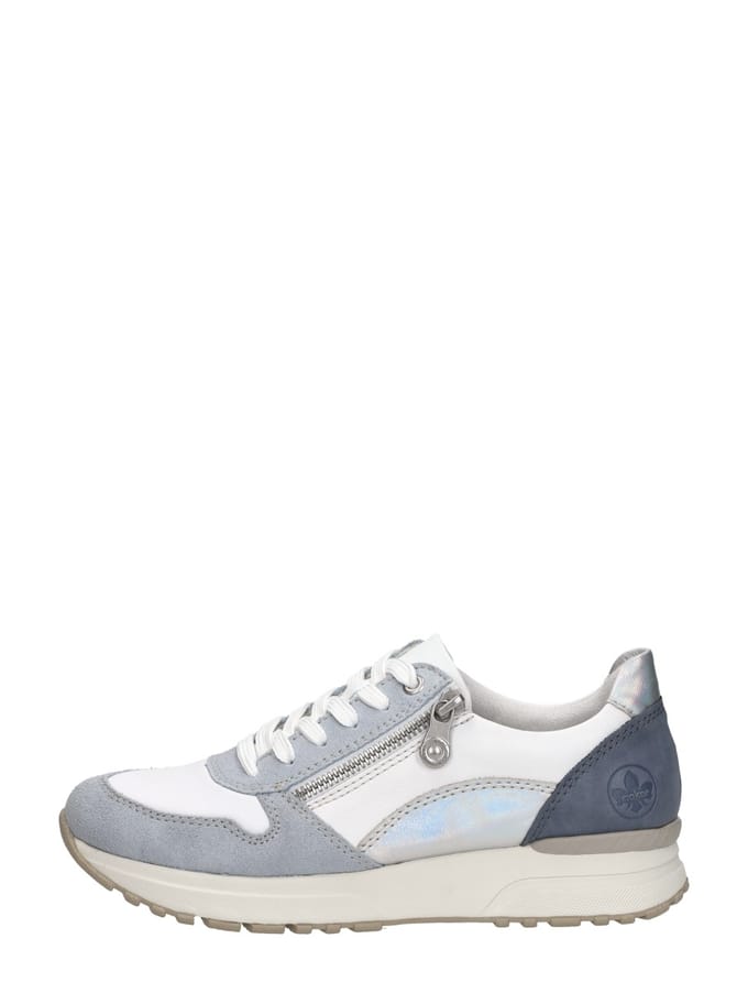 Rieker Sneakers Laag Sneakers Laag - licht blauw - Maat 40
