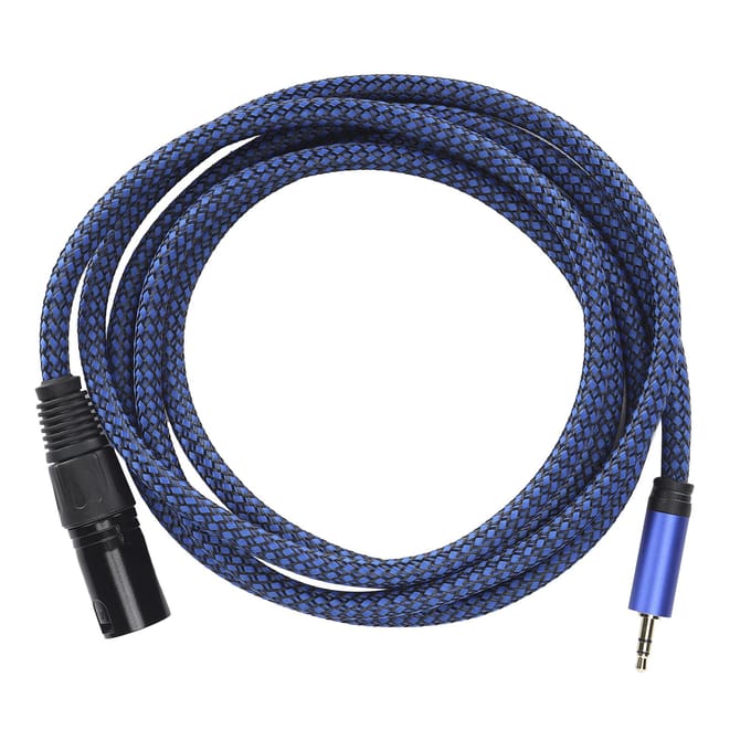 JORINDO XLR Mannelijk naar 3.5mm Jack Gebalanceerde Signaalkabel XLR naar 18 inch Microfoonaansluiting