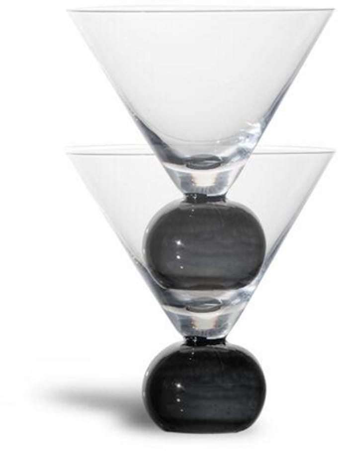 Byon Spice set 2 glazen zwart