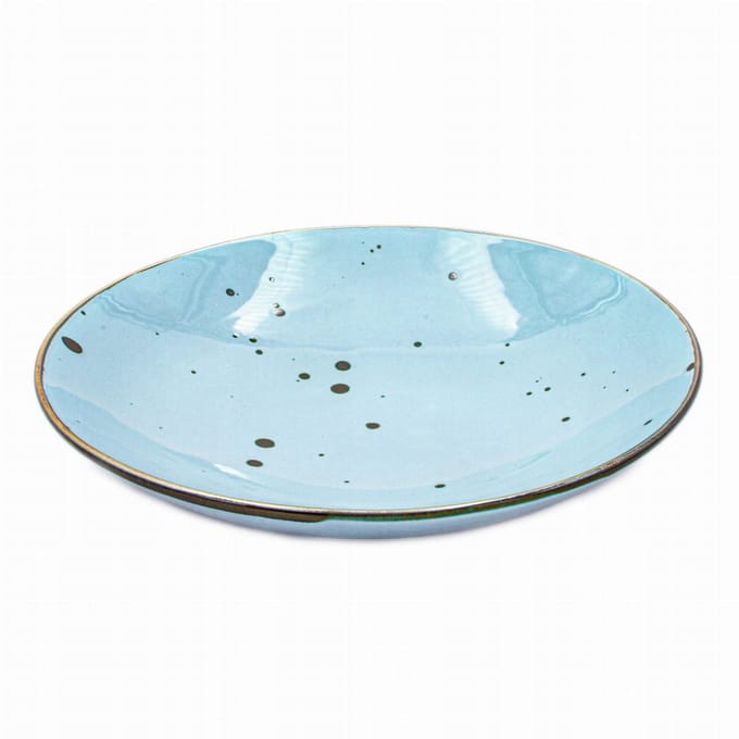 Bogucice Alumina Cottage Sky Deep Edge 22 cm - Porselein