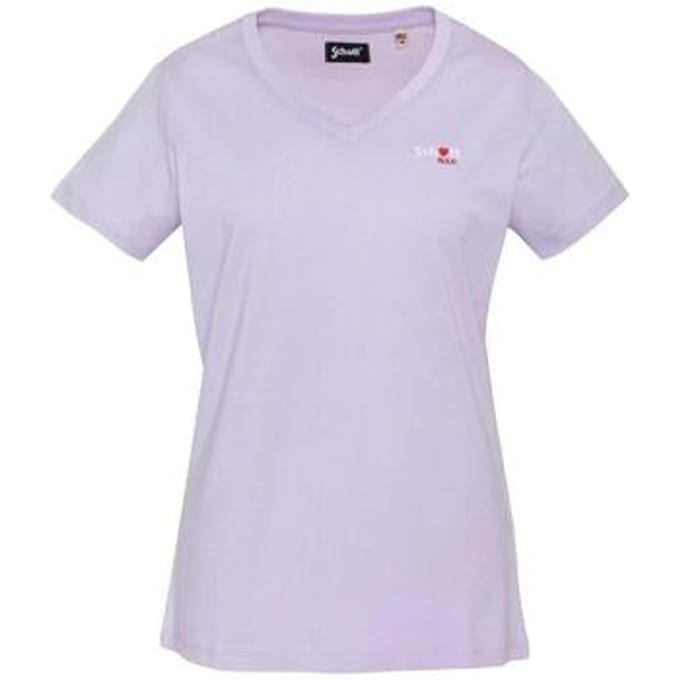 T-shirt Schott TSBRODEDW