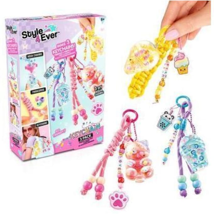 Canal Toys – OFG 367 – Sleutelhanger knutselset – 3 aquacharms