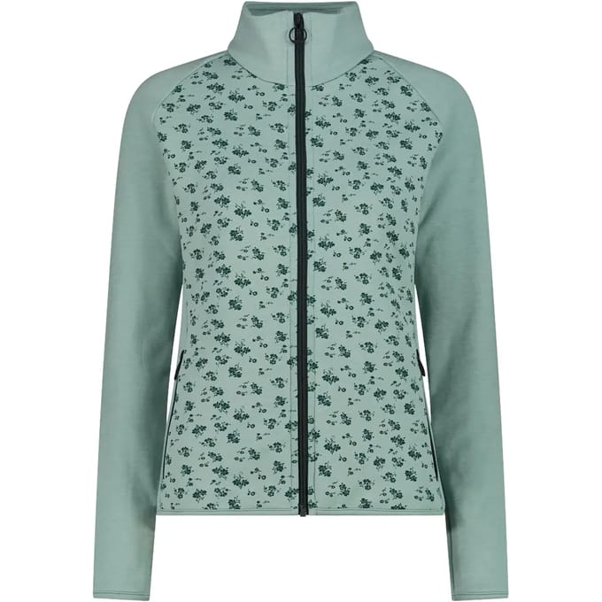 Vrouwen stretch fleece met rits CMP