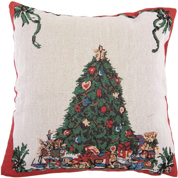 Clayre & Eef Sierkussen 45x45 cm Beige Polyester