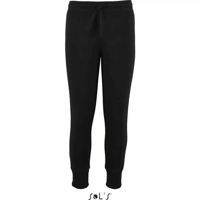 SOL'S Kids´ Slim Fit Jogging Pants Jake L02121 - Black - 12 years (142/152)