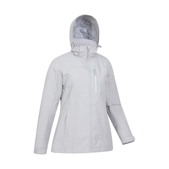 Mountain Warehouse Dames/Dames Rainforest II Extreme Waterdichte Jas (Grijs)