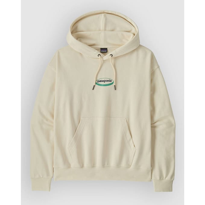 Dames Hoodie Patagonia 95 Oval Logo Daily