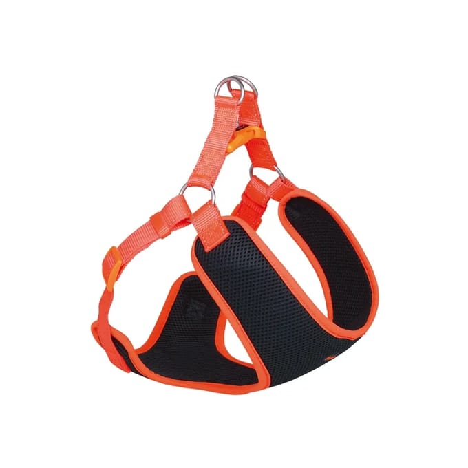 Hondentuig Nobby Pet Black Mesh Reflect