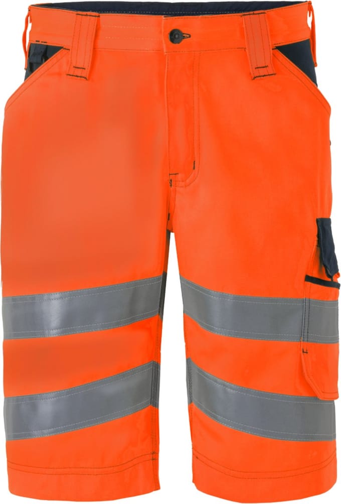 HAVEP Bermuda High Visibility 80232 - Fluo Oranje/Donker Denim - 44