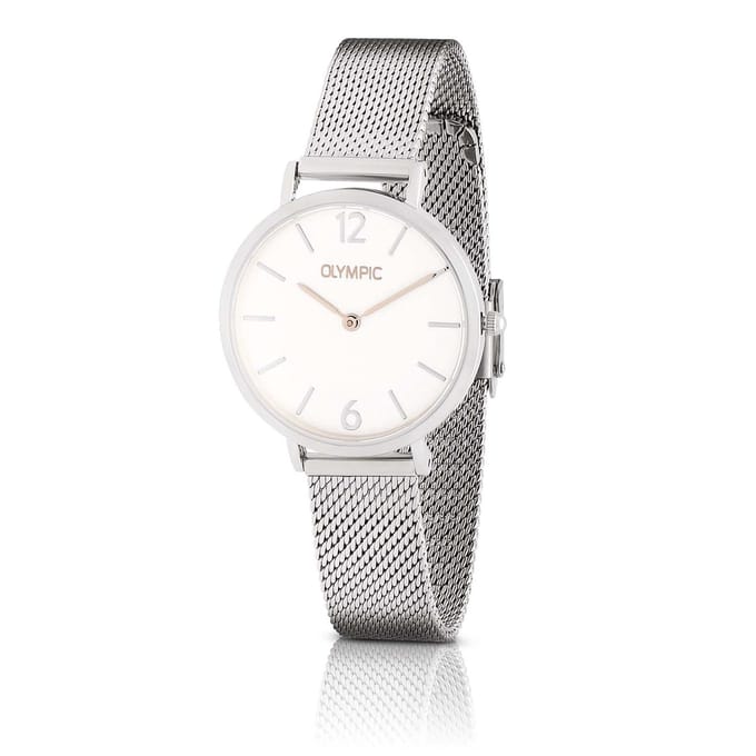 Olympic OL66DSS018 SANNE Horloge - Staal - Staal - Zilver