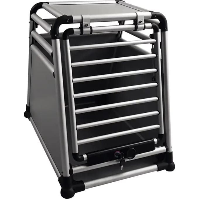 Aluminium autokrat voor honden Nobby Pet Round Corner