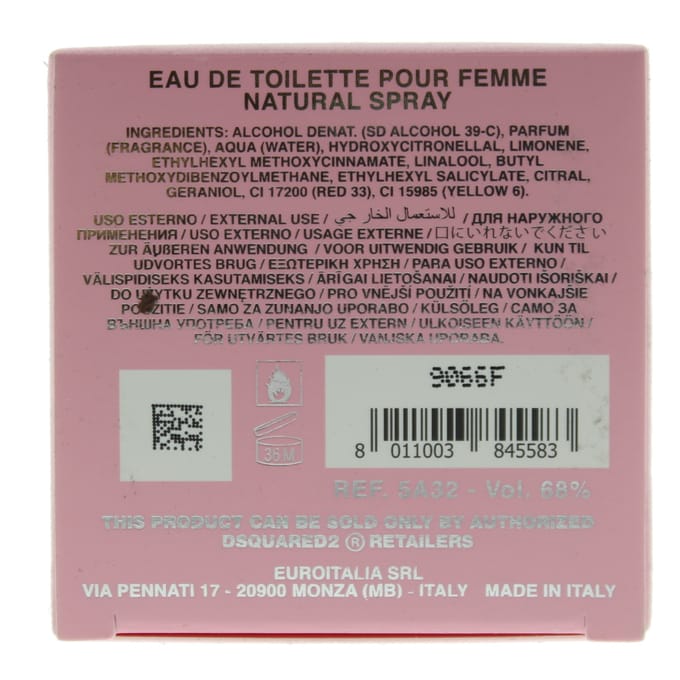 Dsquared2 Eau De Toilette Dsquared2 - Wood Pour Femme Eau De Toilette  - 100 ML
