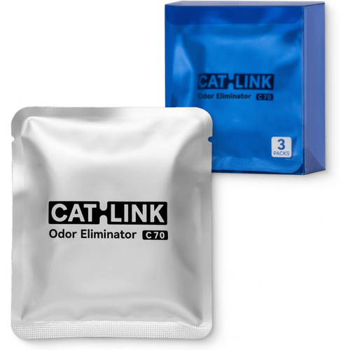 CATLINK C07 3-Pack Met Standaard, Compatibel Met Alle Kattenbakmodellen