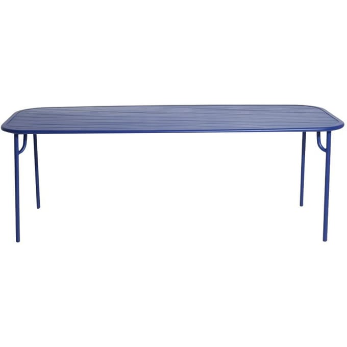 Petite Friture Week-End Tafel rechthoekig  - blauw - groot