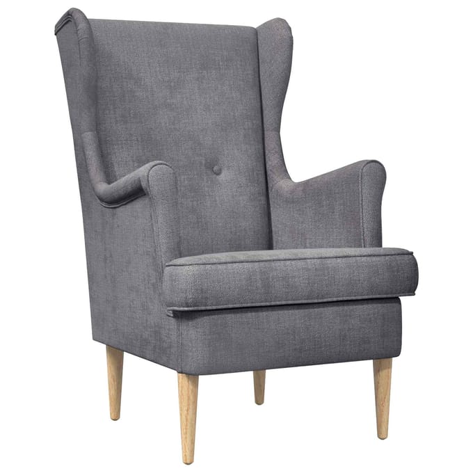 vidaXL - Fauteuil - Lichtgrijs - ARES