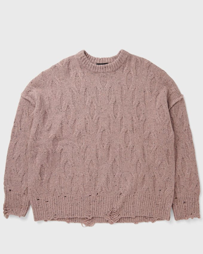 DISTRESS KNIT SWEATER