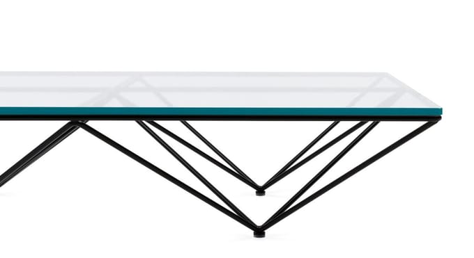 B&B Italia - Alanda '18 Salontafel Vierhoekig - transparant