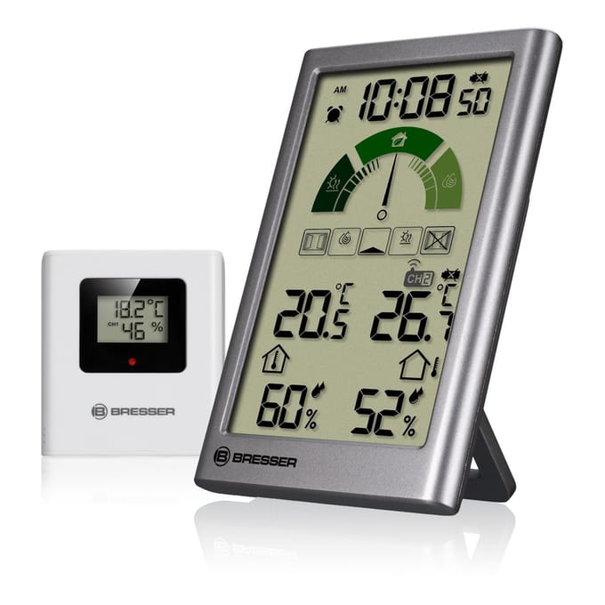Bresser Weerstation - VentAir V - Thermo-Hygrometer - Ventilatieadvies