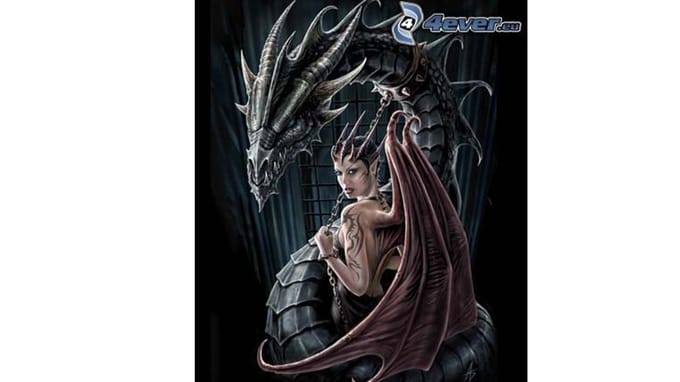 Anne Stokes - Diamond PAINTING - 50 x 60 - Ronde steentjes