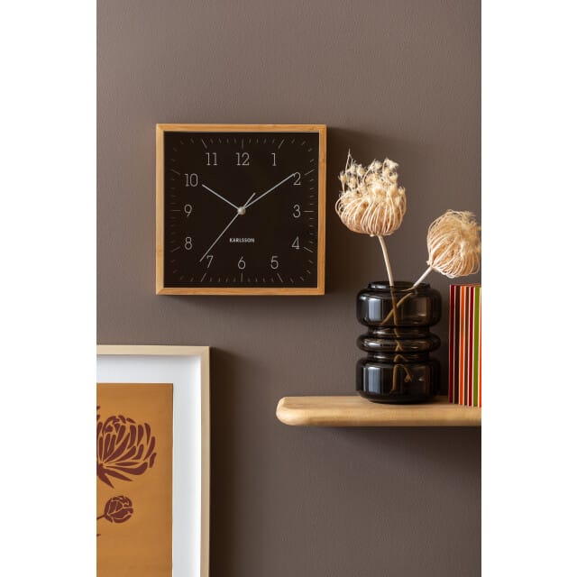 Karlsson wall clock neat cuadrado - Øcm