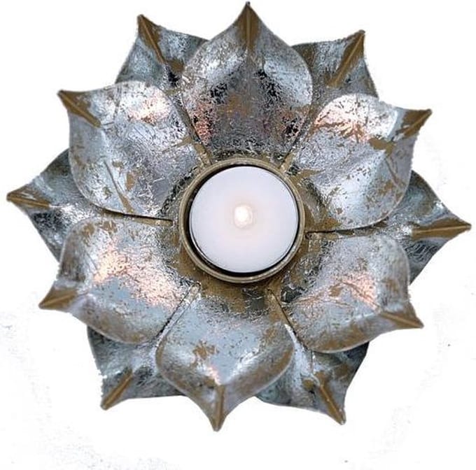 Yogi & Yogini naturals Sfeerlicht 'Open Lotusbloem'