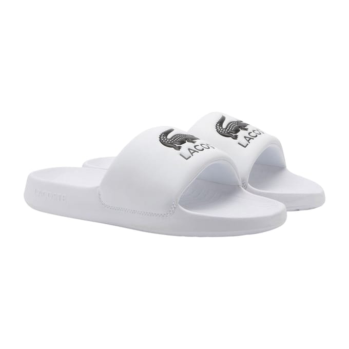 Lacoste Serve Slide 1 Slippers en Sandalen Heren - Wit - Maat 43 - Plastic