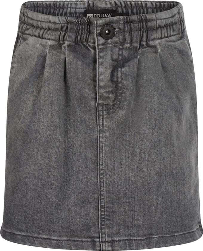 No Way Monday - Meisjes Denim Rok - Grey - Maat 98
