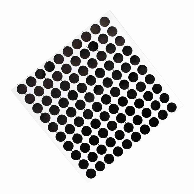 Biljarttafel Balpen Sticker Witte Balzoeker Accessoires (Engels Snooker 10mm) black