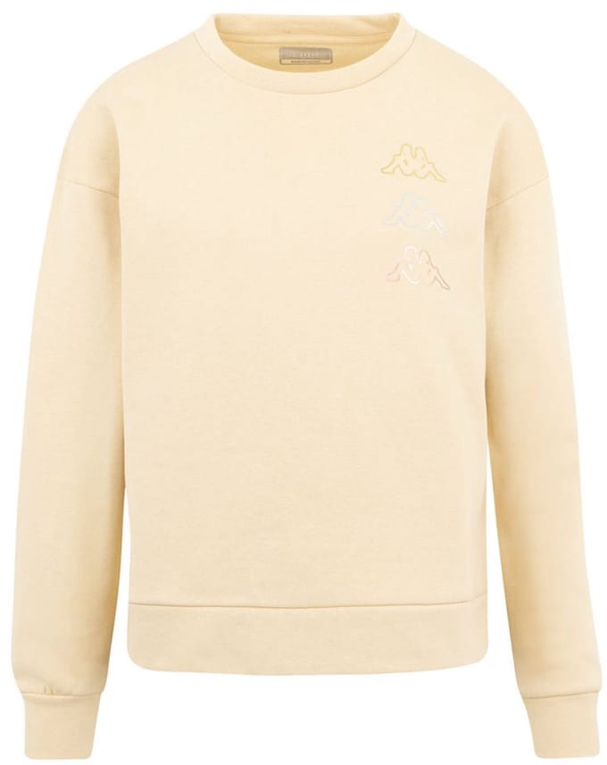 Kappa Kifoli Sweatshirt Beige XS Vrouw
