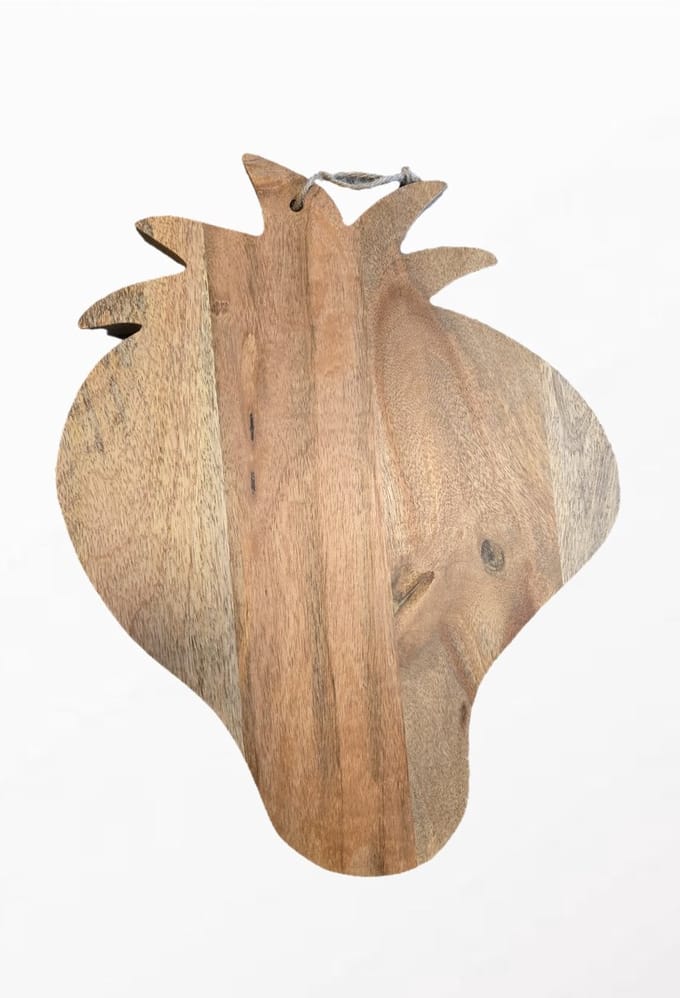 by Mooss - Broodplank - Hout - Aardbei - Tapasplank - Kaasplank - Serveerplank - Fruitplank - Kado - Moederdag