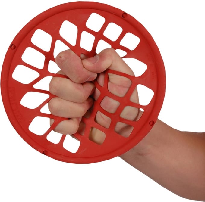 Power-web Junior - Medium | Rood | 18 cm Ø | Hand- en vingertrainer