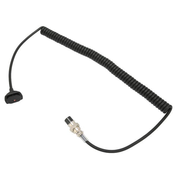 Handmicrofoonkabel Vervanging Rekbare Luidsprekermicrofoonkabel Snoer voor Alinco DR-03 DR-06 DR-135
