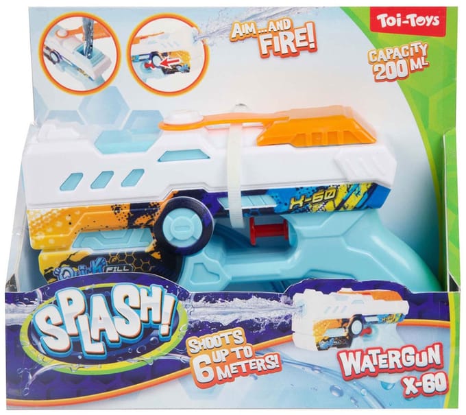 Toi-Toys Splash Water Gun Quick Fill X60
