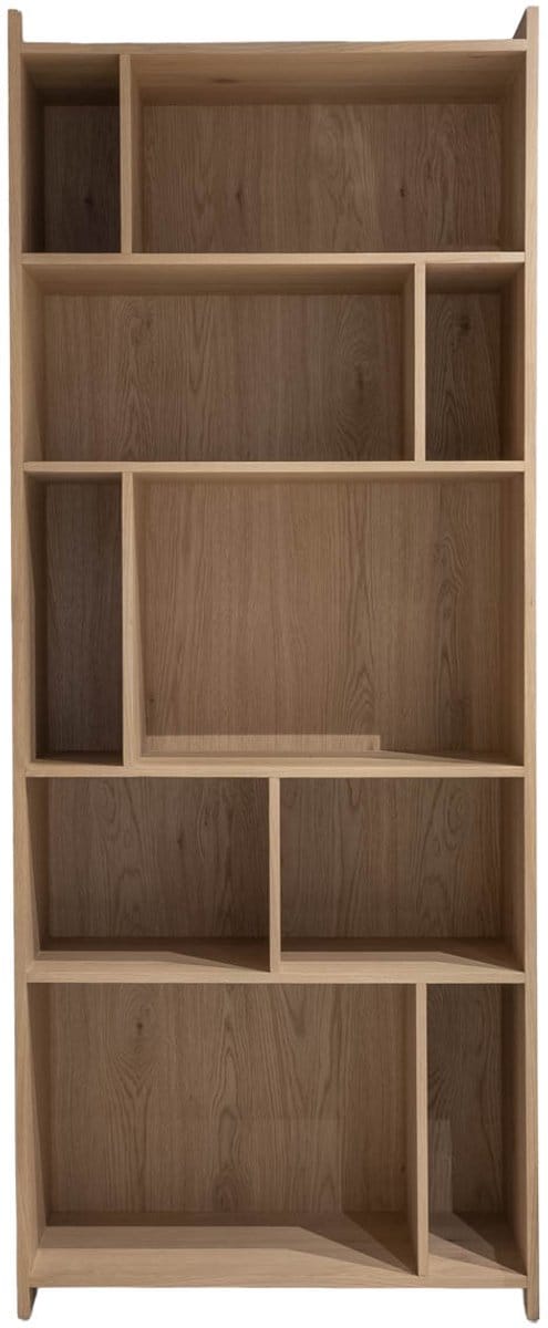 DÉJA Living Vakkenkast Lugo - Naturel Eiken - 80x40x200cm