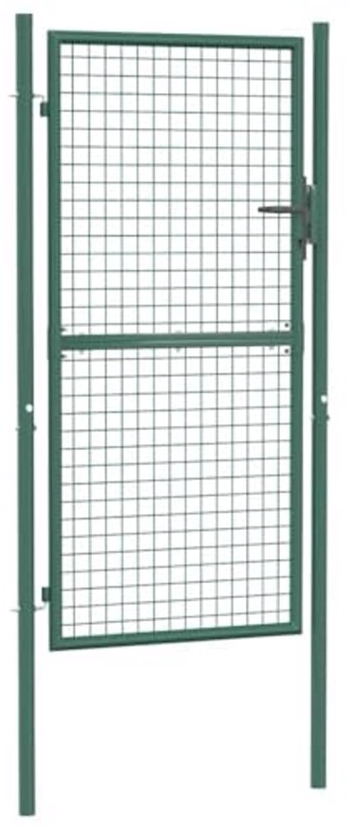 Stalen Tuingaarde 100x175 cm Groen