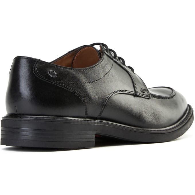 Base London Surrey Leren Heren Zwarte Brogues Schoenen