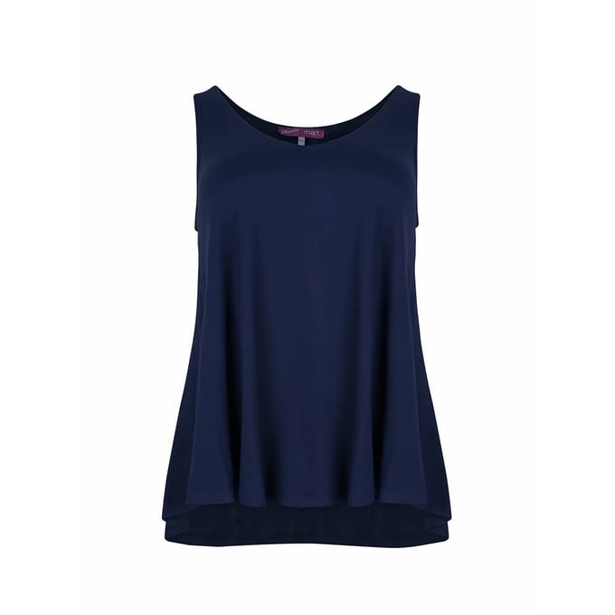 V-hals Viscose Top Dames Mat Fashion