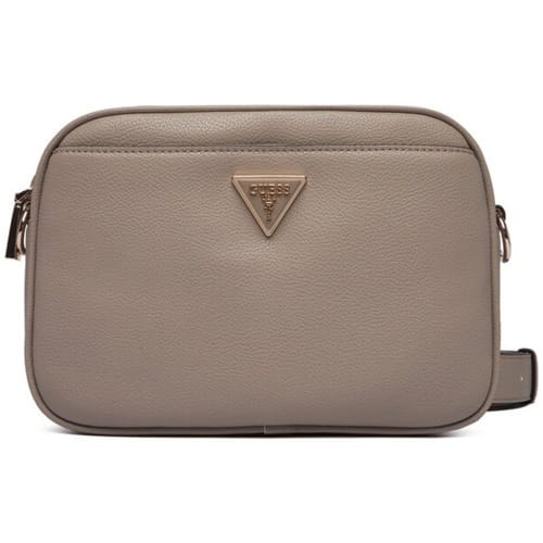 GUESS schoudertas Meridian II Camera Bag Dark Taupe