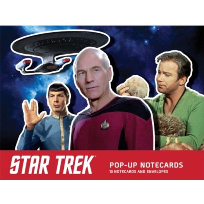 Star Trek Pop-Up Notecards - Chip Carter