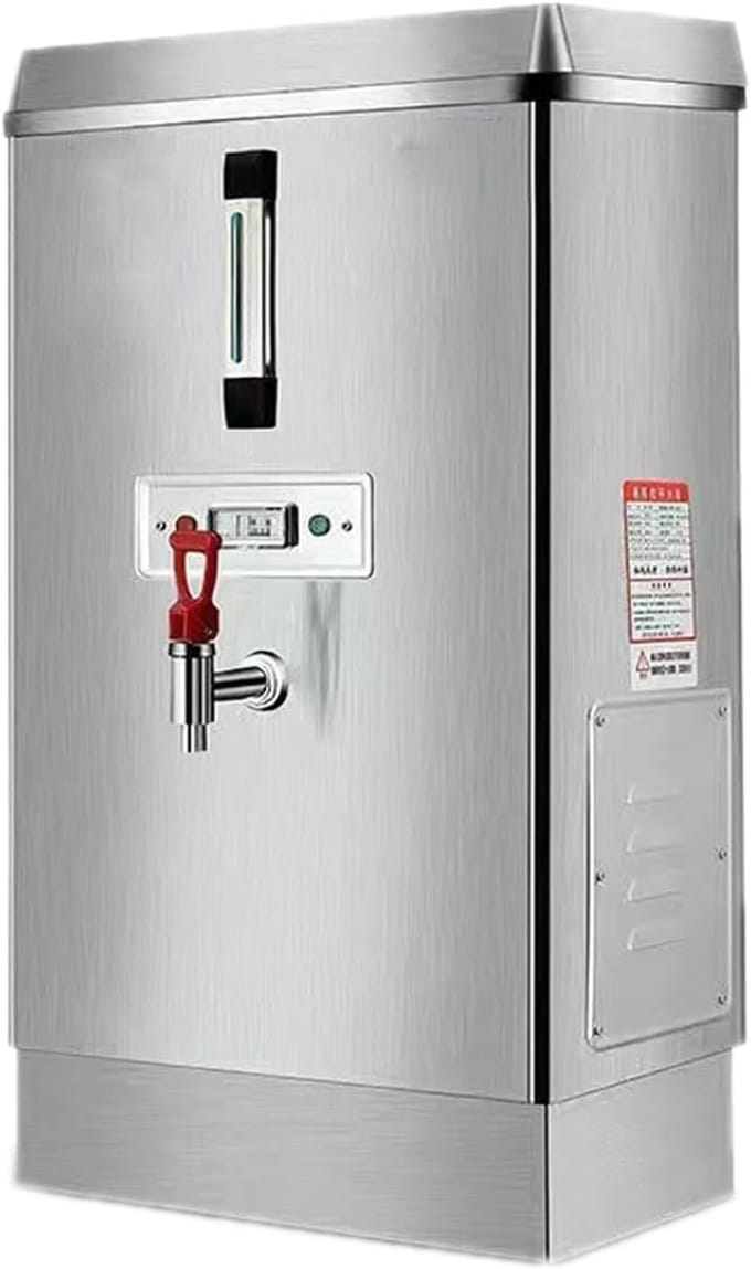 Elektrische Waterboiler - Warmwater Dispenser - Grote Capaciteit - Instelbare Temperatuur - 40L/U - Zilver