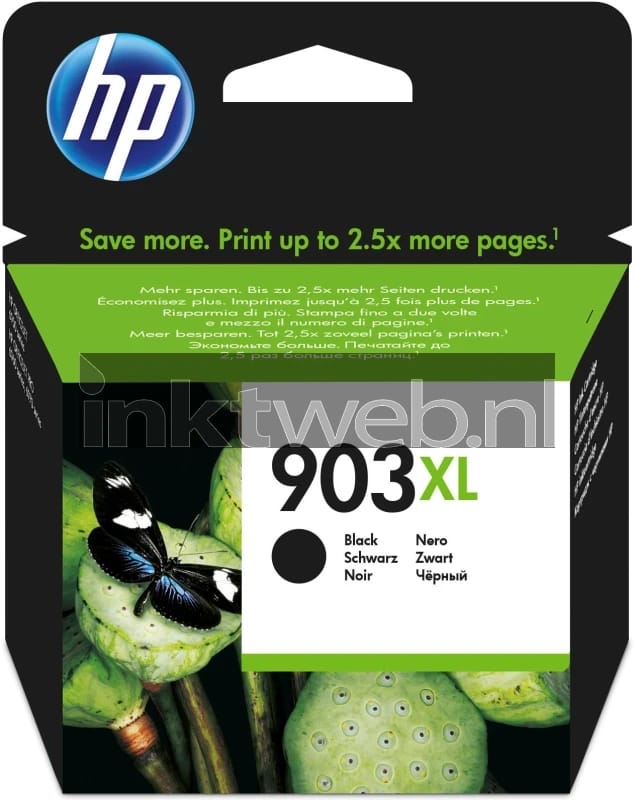 HP Inktcartridge 903XL (T6M15AE) Zwart Hoge capaciteit