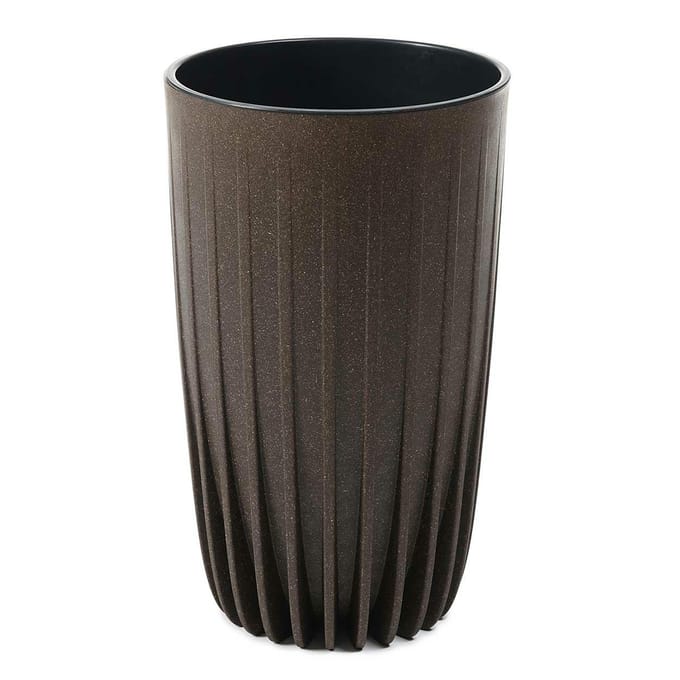 Stripped Eco Coffee - Bloempot - Modern design - UV-bestendig - Lichtgewicht